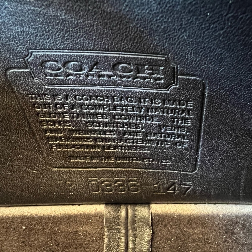 Vintage Coach Pre ‘94 Spectator Compartment Bag - Picture 5 of 5